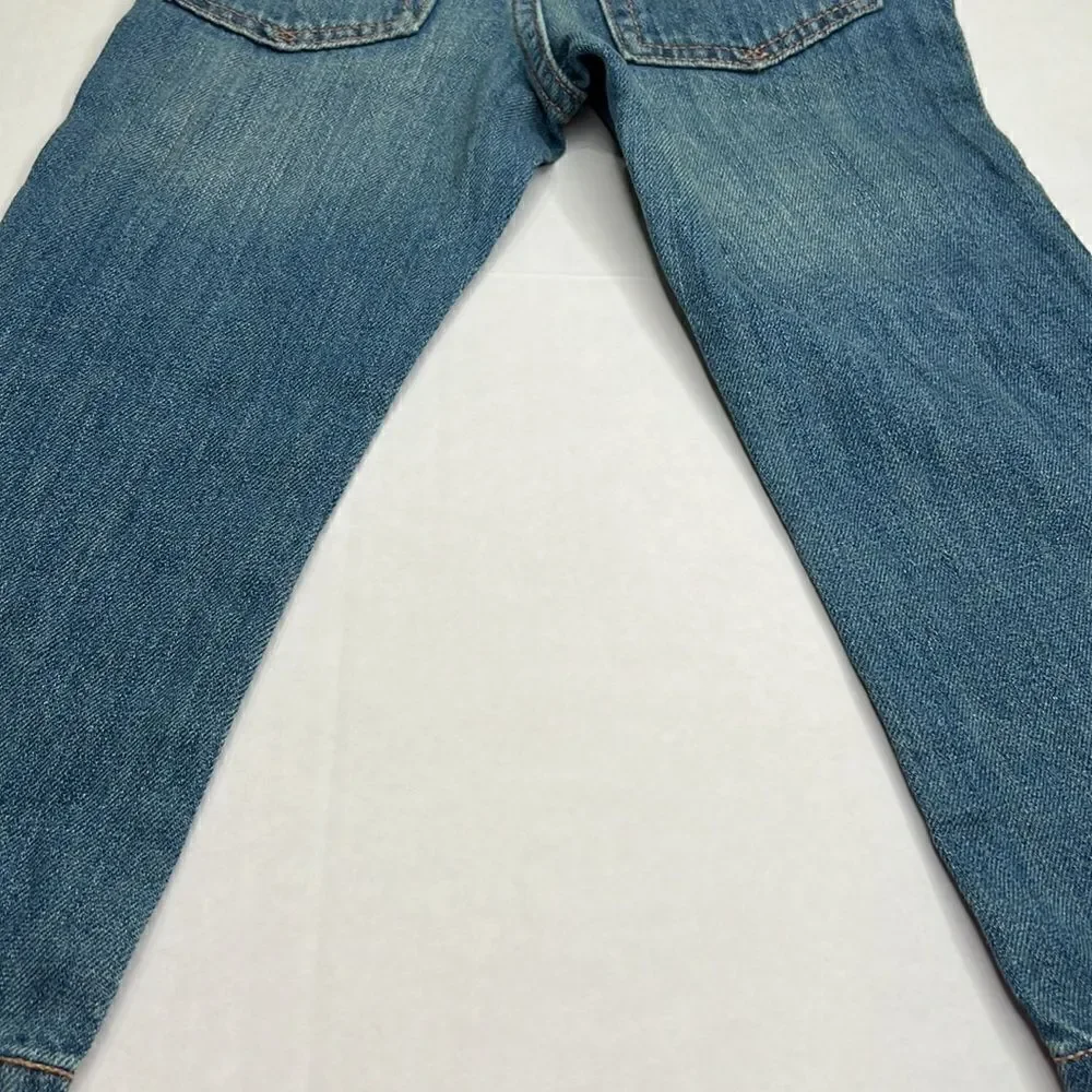 Baby Gap pull-on blue jeans drawstring waist size 3 years NWT